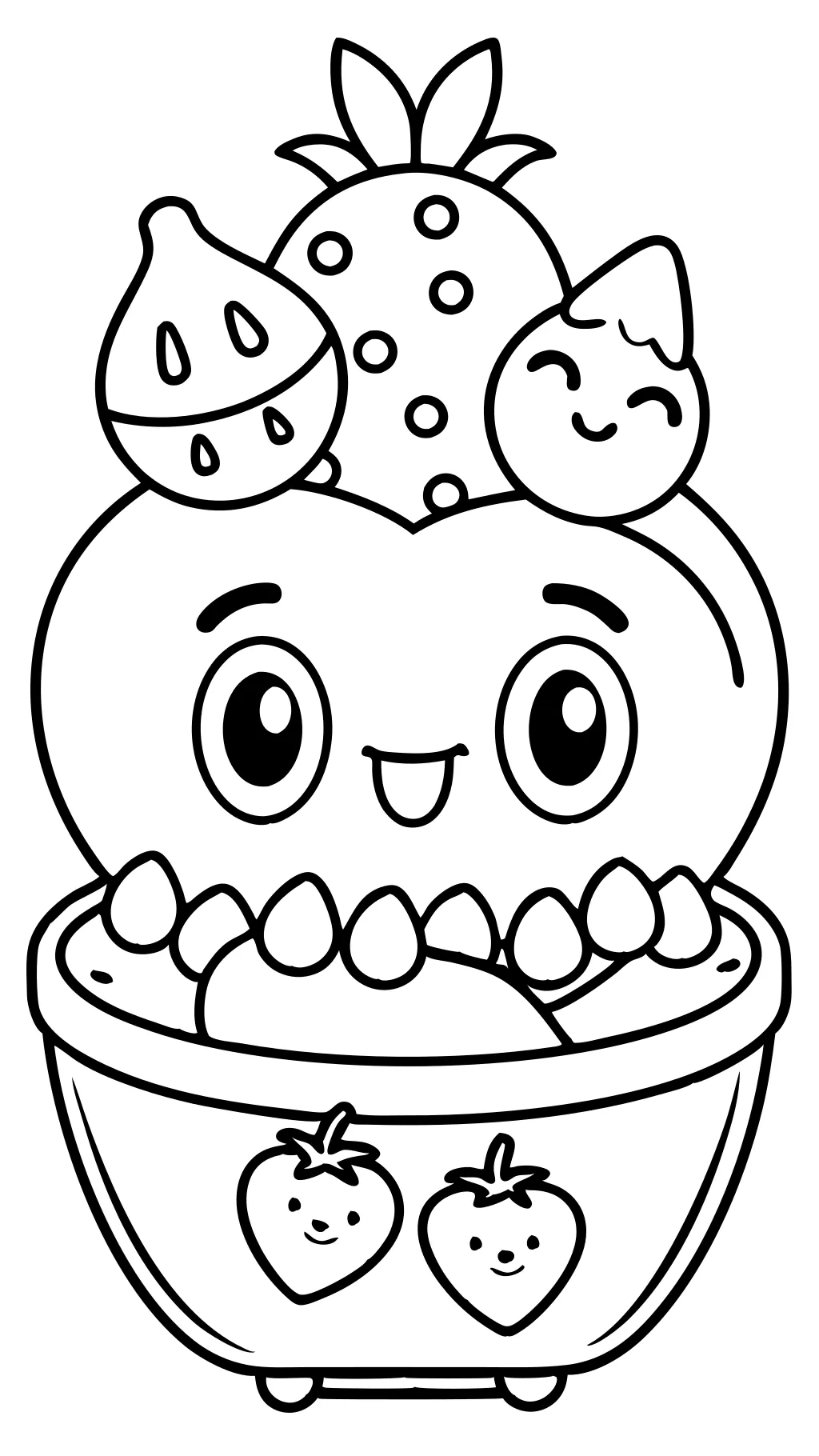 printable coloring pages of food